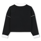 Reversible knit sweater DKNY 
                    GIRL