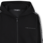 Hooded cardigan KARL LAGERFELD KIDS 
                    GIRL