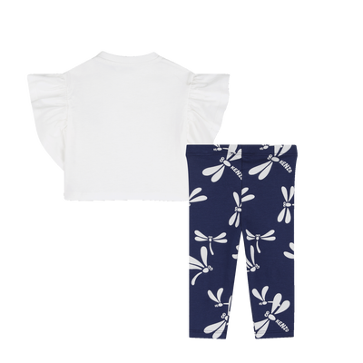 T-SHIRT AND LEGGINGS SET KENZO KIDS GIRL