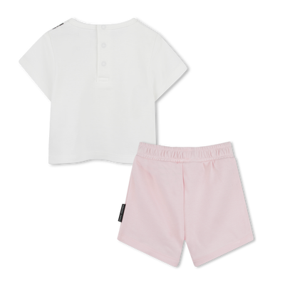 Cotton T-shirt and shorts MARC JACOBS UNISEX