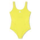 1-piece swimwear, YELLOW, hi-res