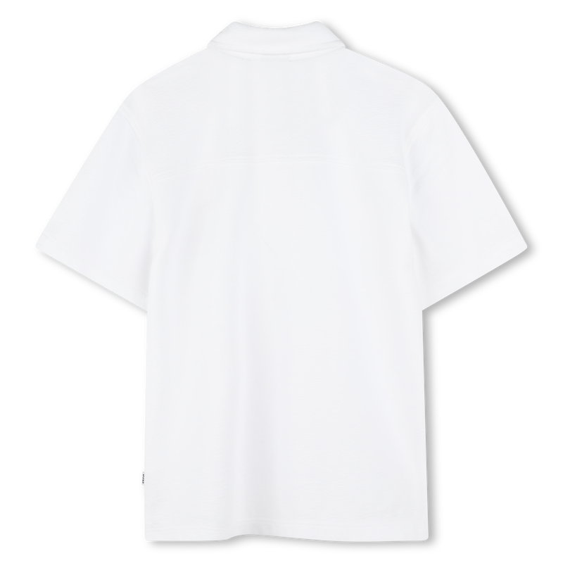 Loose-fit cotton polo shirt BOSS 
                        BOY