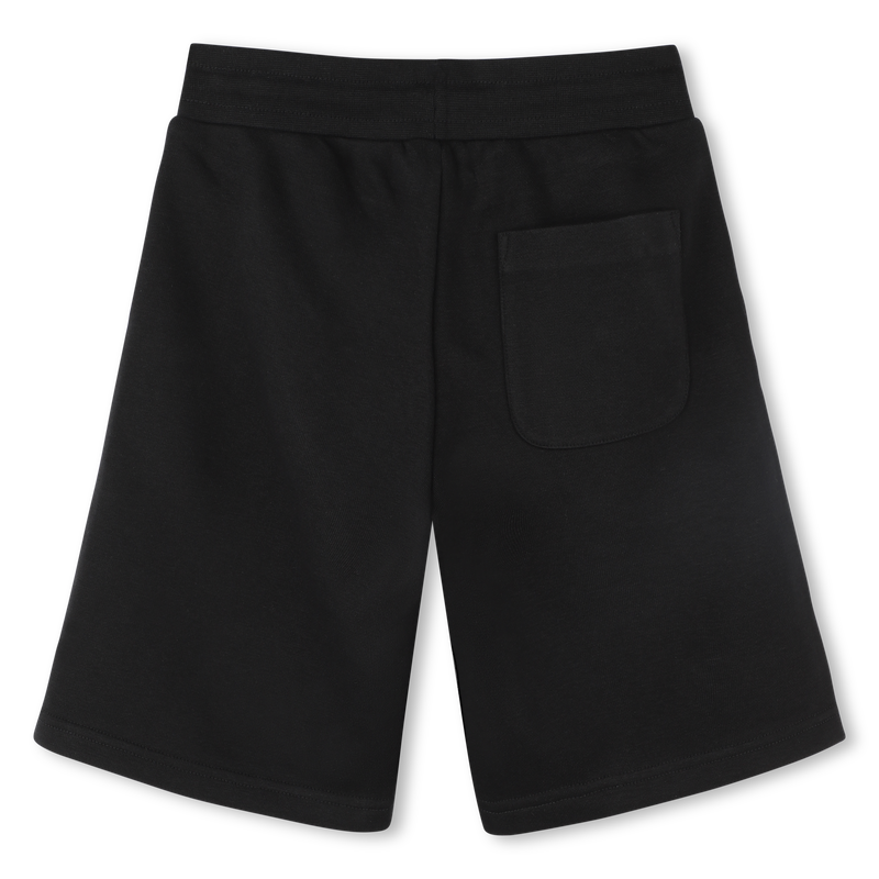 Elasticated cotton Bermudas KARL LAGERFELD KIDS 
                        BOY