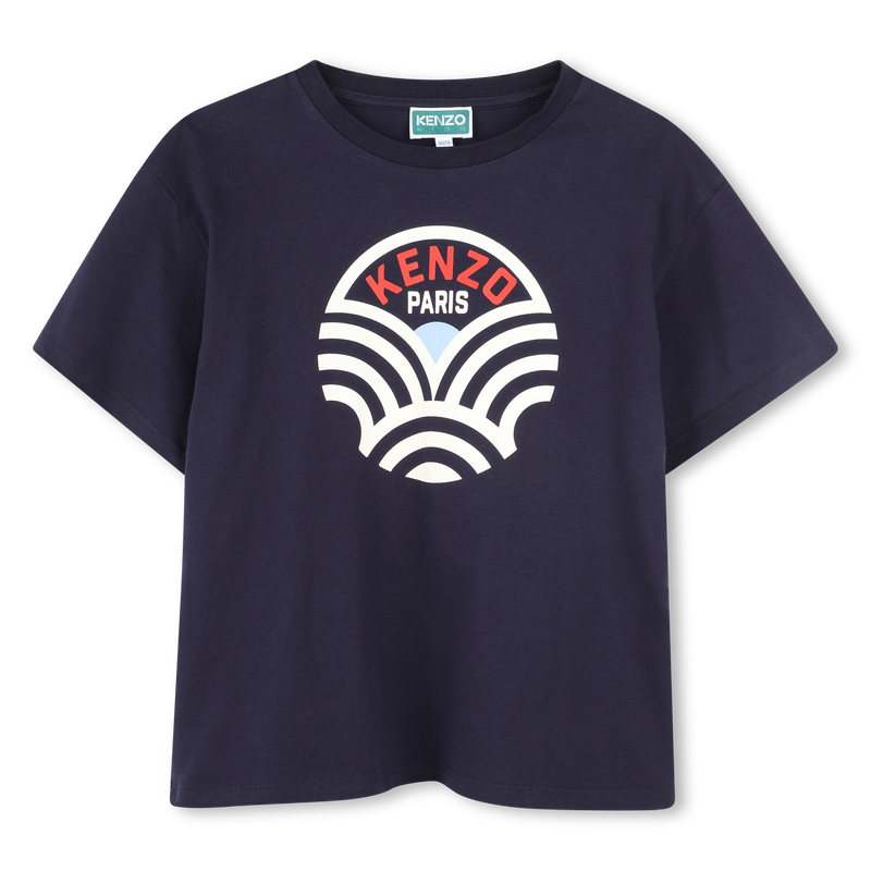 Short-sleeved cotton T-shirt KENZO KIDS 
                        BOY
