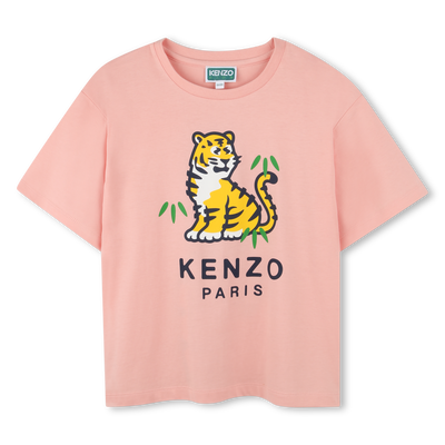 Short-sleeved T-shirt KENZO KIDS GIRL