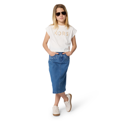 SHORT SLEEVE T-SHIRT MICHAEL KORS GIRL