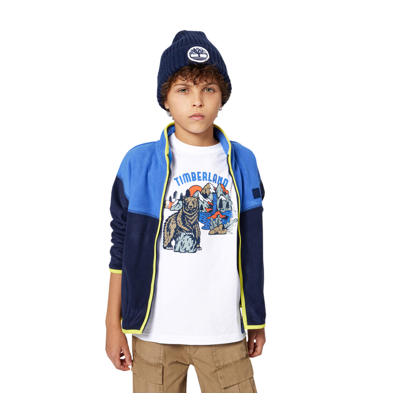 Short-sleeved jersey T-shirt TIMBERLAND 
                        BOY