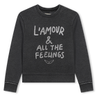 Fleece sweatshirt ZADIG & VOLTAIRE 
                    GIRL