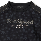 Double jersey sweatshirt KARL LAGERFELD KIDS 
                    GIRL