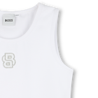 Embroidered vest top BOSS 
                    GIRL