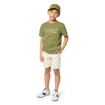 Lined chino Bermuda shorts BOSS BOY