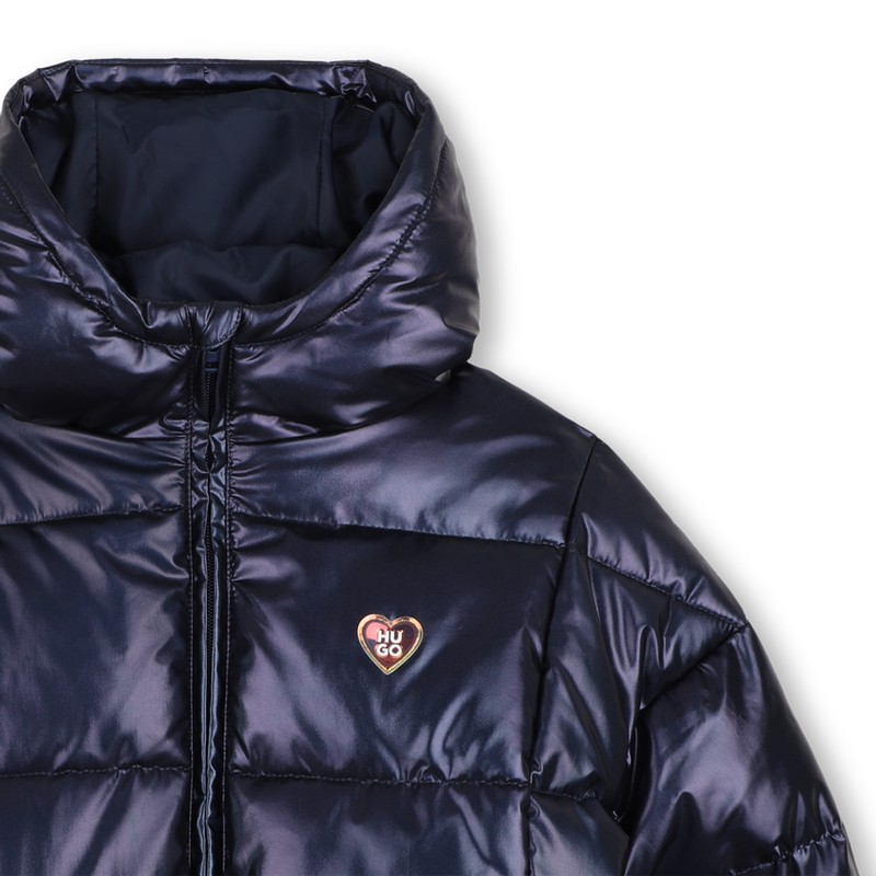 Hooded down jacket HUGO 
                        GIRL