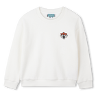 Fleece sweatshirt with a terry look KENZO KIDS 
                    BOY