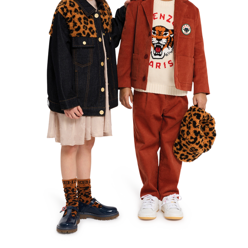 Corduroy suit jacket KENZO KIDS 
                        BOY