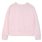 Printed maxi sweatshirt KARL LAGERFELD KIDS 
                    GIRL