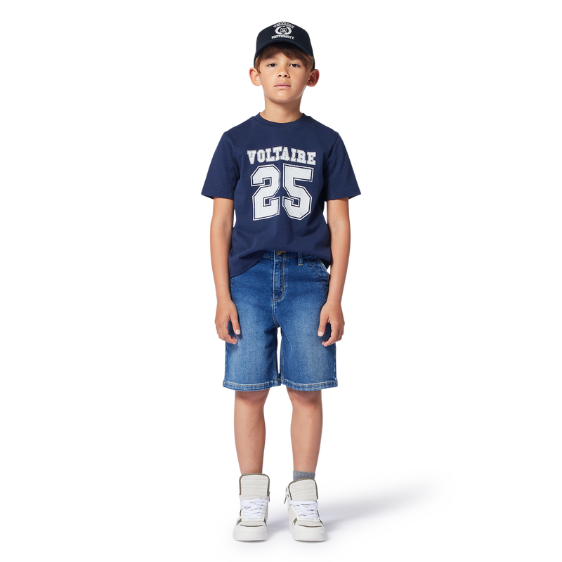 Hook-and-loop printed cap ZADIG & VOLTAIRE 
                        BOY