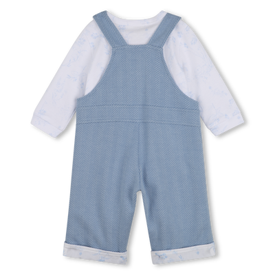 Dungaree and t-shirt set GIVENCHY BOY