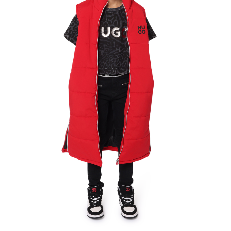 High-Top Lace-Up Sneakers HUGO 
                        BOY