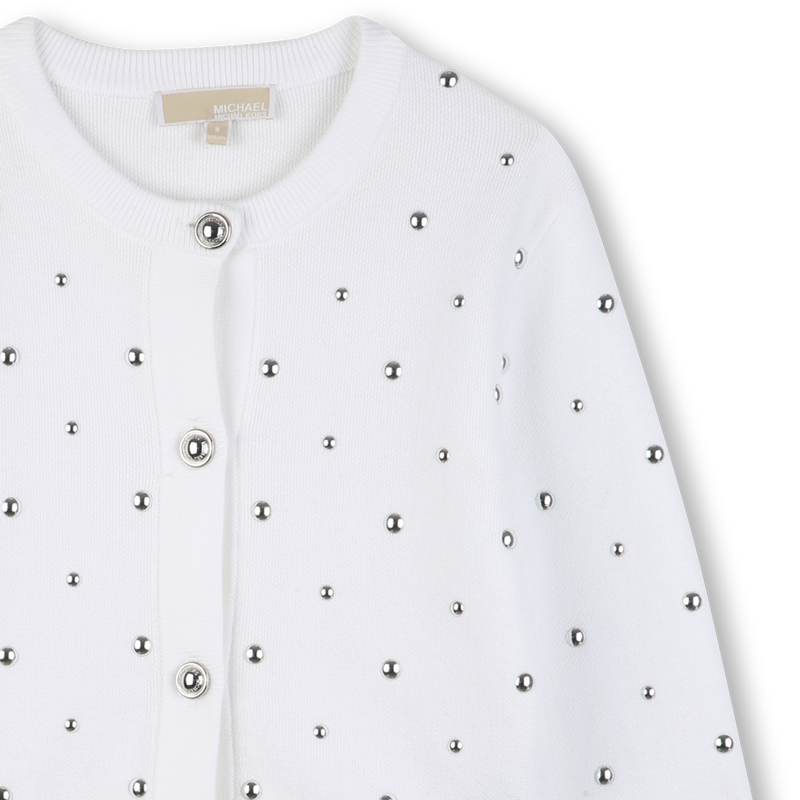 CARDIGAN WITH BUTTONS MICHAEL KORS 
                        GIRL
