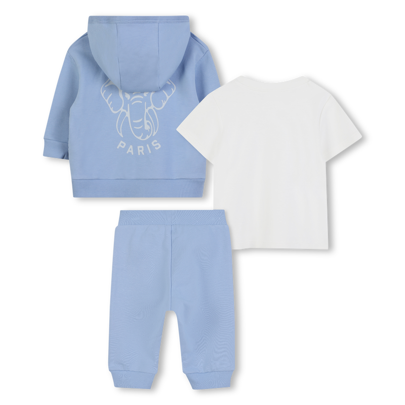 T-shirt + cardigan + pants set KENZO KIDS 
                        UNISEX
