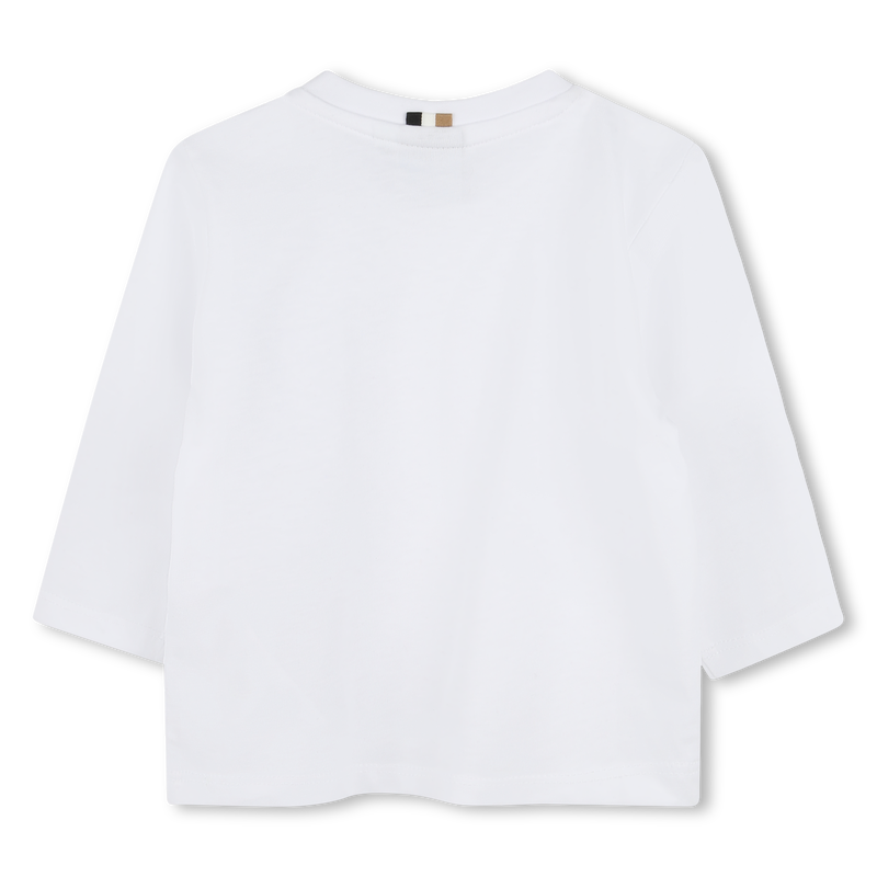 Cotton T-shirt with logo BOSS 
                        BOY