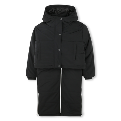 Convertible Hooded Puffer HUGO GIRL