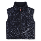 Sleeveless sequin puffer BILLIEBLUSH 
                    GIRL