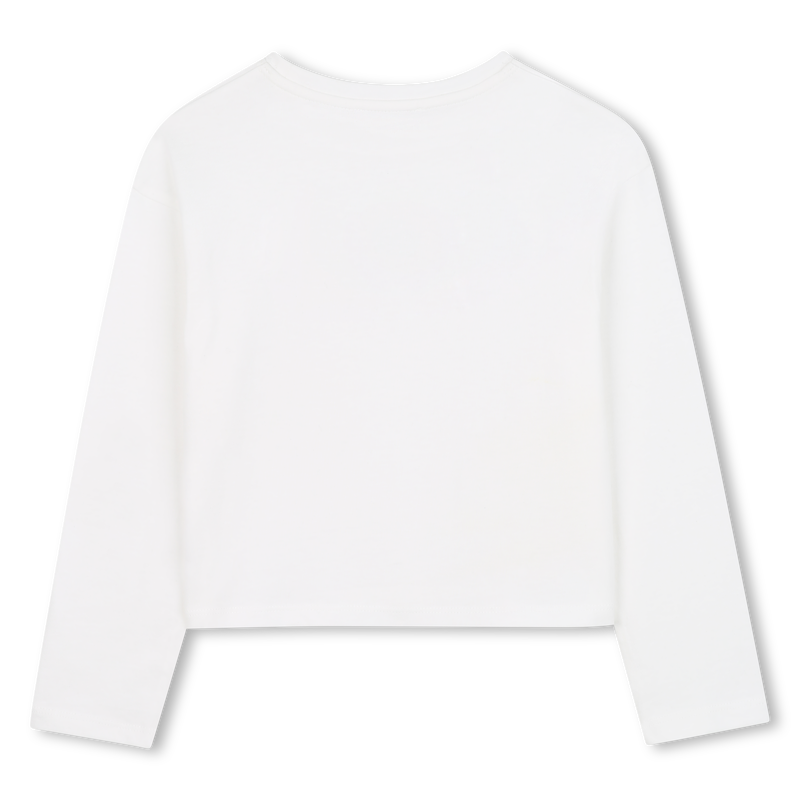 Long-sleeved jersey T-shirt MICHAEL KORS 
                        GIRL