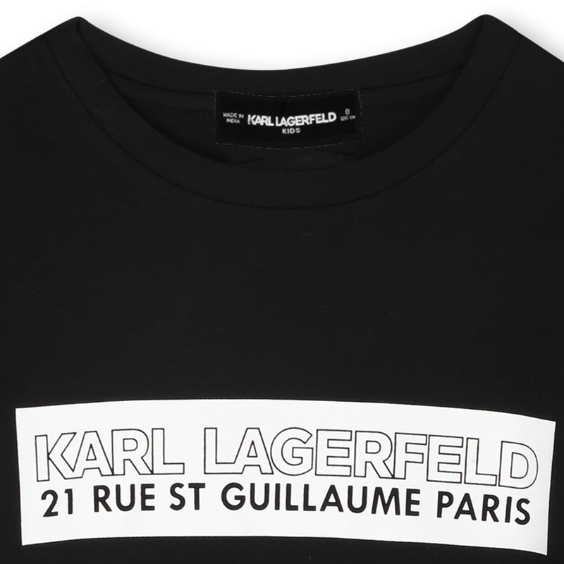 Short-sleeved T-shirt KARL LAGERFELD KIDS 
                        BOY