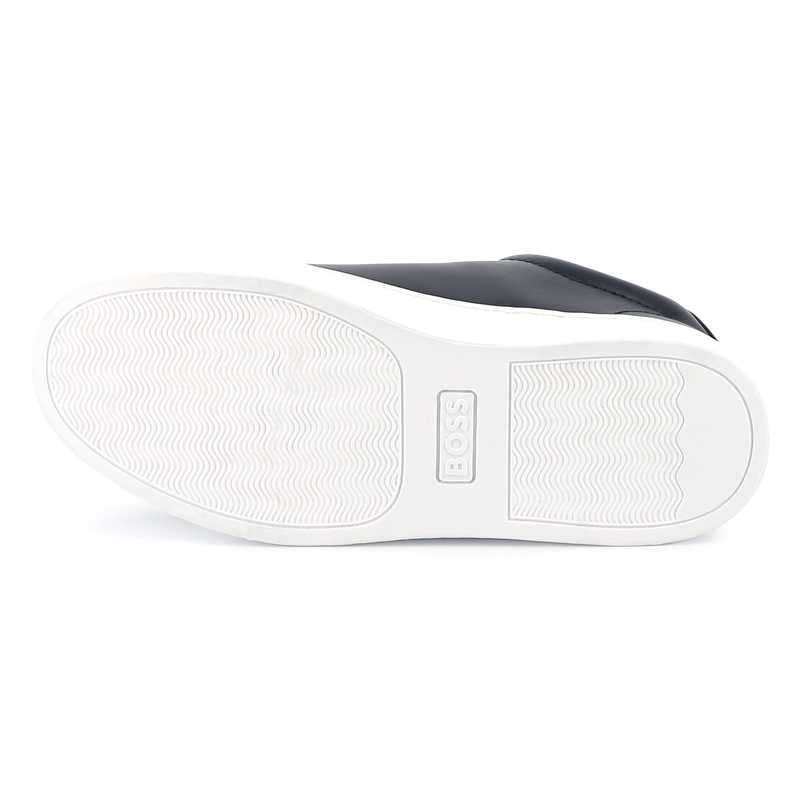 Lace-up leather trainers BOSS 
                        BOY