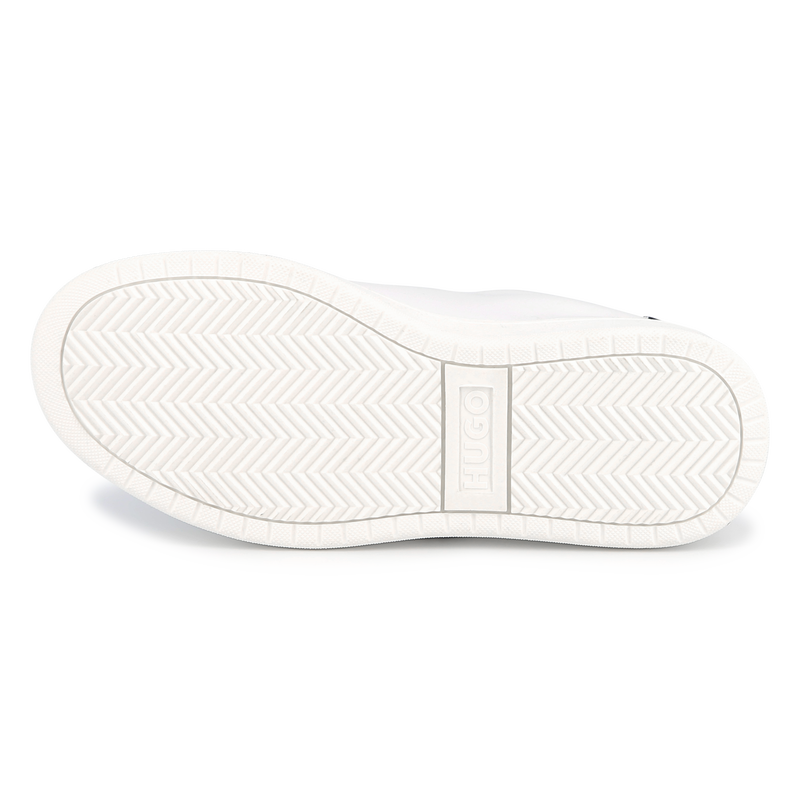 Lace-up leather trainers HUGO 
                        BOY