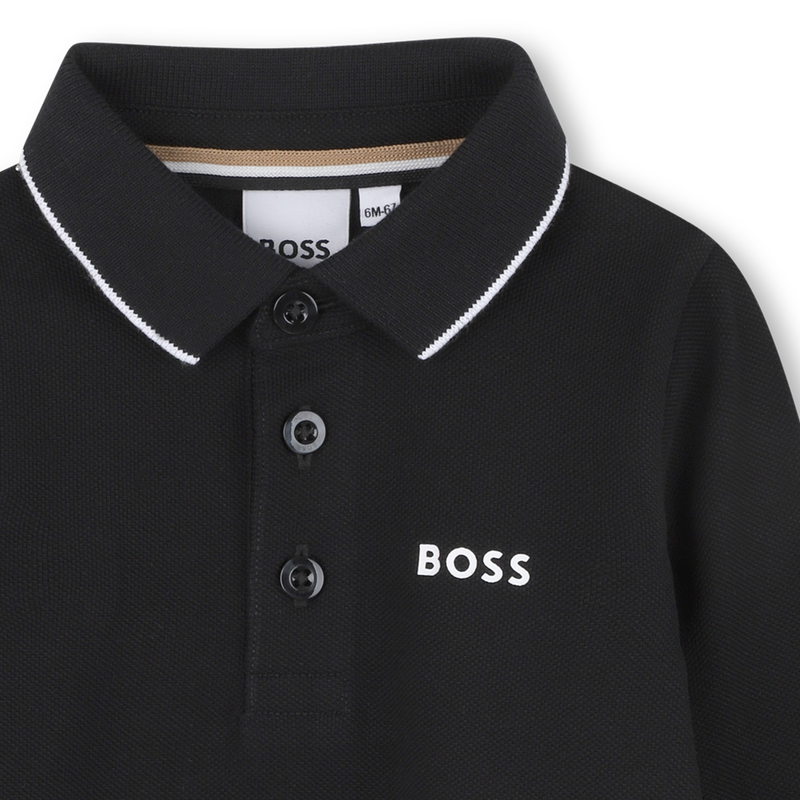 Long-sleeved polo shirt BOSS 
                        BOY