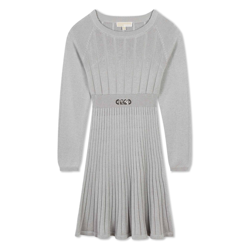 Long-sleeved knitted dress MICHAEL KORS 
                        GIRL