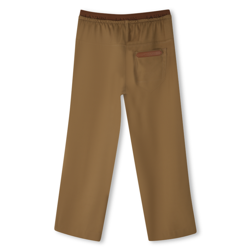 Wide pants LANVIN 
                        GIRL