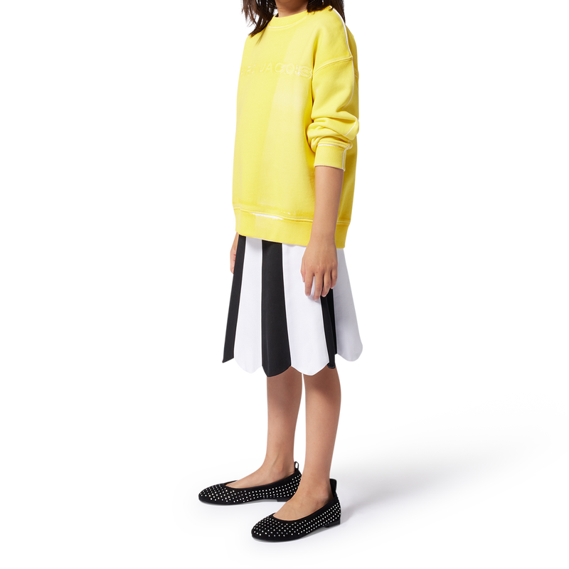 Striped party skirt MARC JACOBS 
                        GIRL