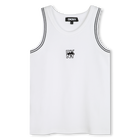 Ribbed embroidered vest top DKNY 
                    GIRL