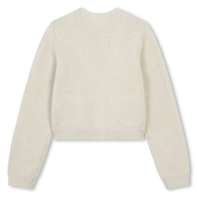 Button-up knitted cardigan MICHAEL KORS GIRL