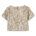 Sequin party blouse MICHAEL KORS 
                    GIRL