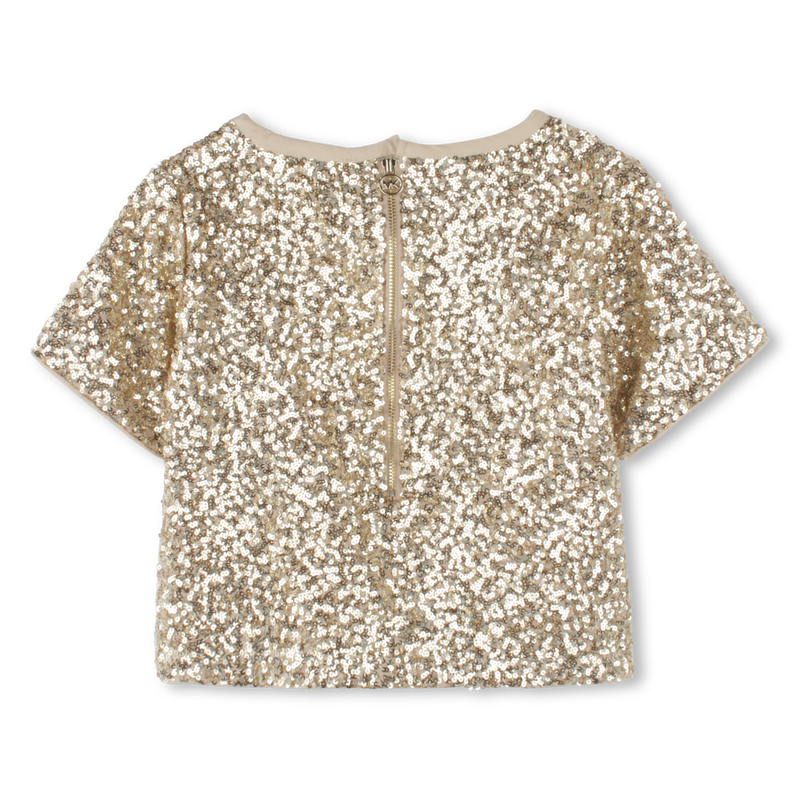 Sequin party blouse MICHAEL KORS 
                        GIRL