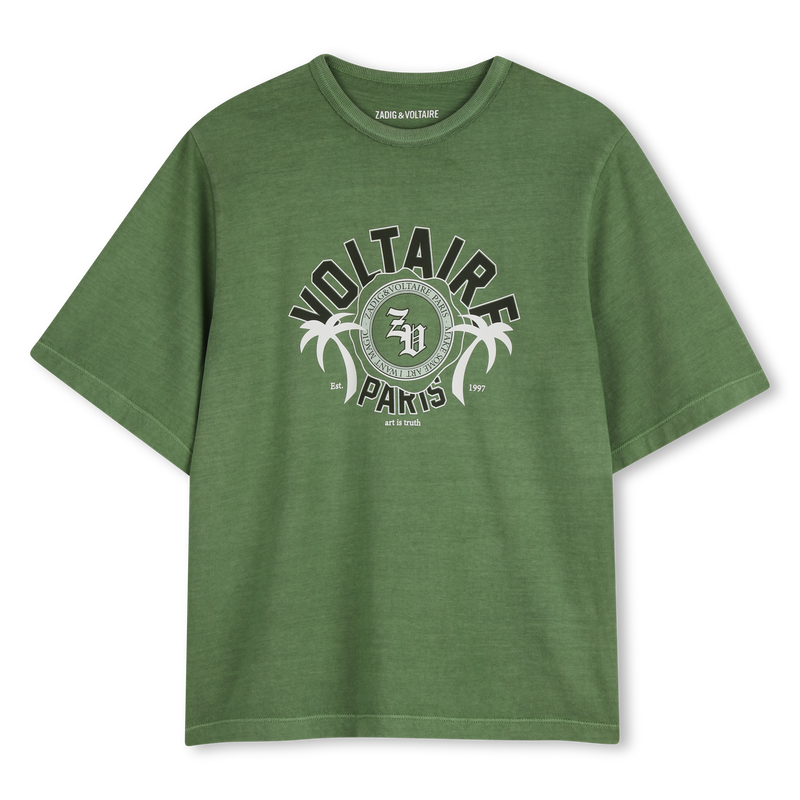 SHORT-SLEEVED T-SHIRT ZADIG & VOLTAIRE 
                        BOY