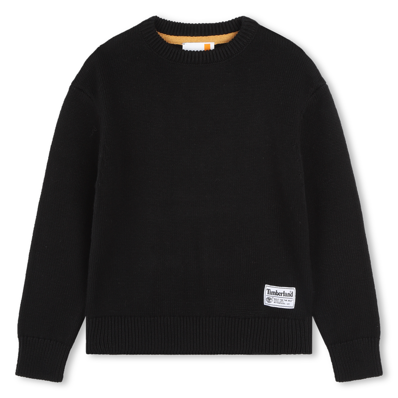 Cotton and wool jumper TIMBERLAND 
                        BOY