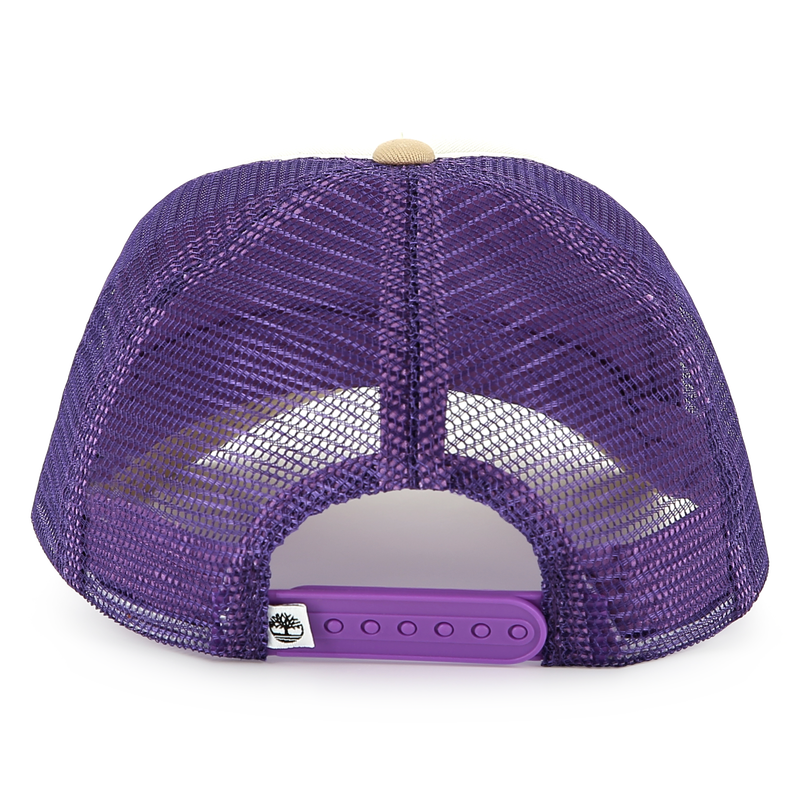 Tricolour bi-material cap TIMBERLAND 
                        BOY