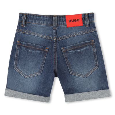 5-pocket denim Bermuda shorts HUGO BOY