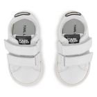 Trainers with hook-and-loop stripes KARL LAGERFELD KIDS 
                    BOY