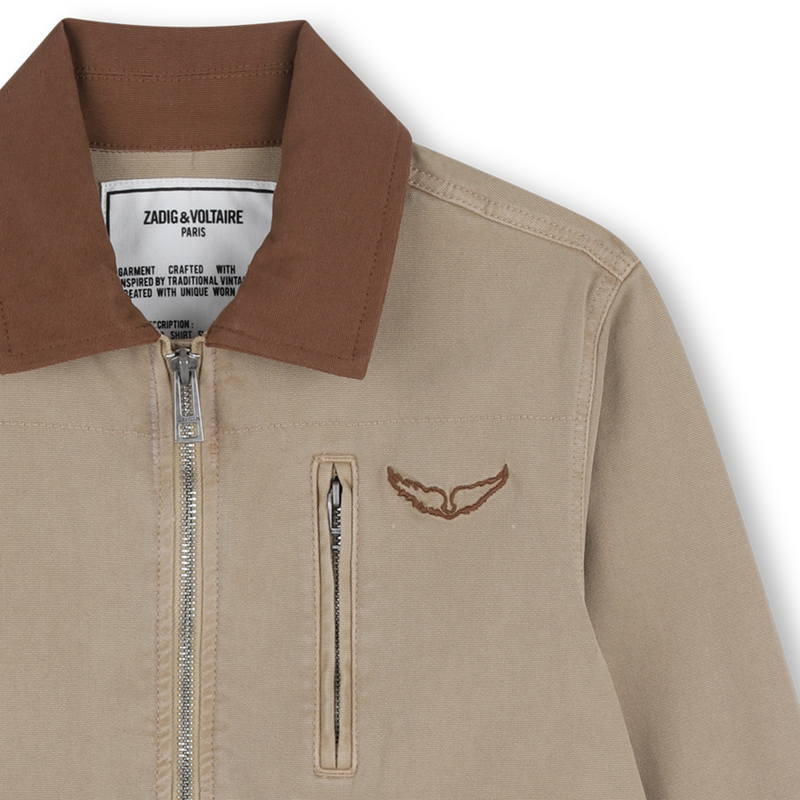 ZIPPED JACKET ZADIG & VOLTAIRE 
                        BOY