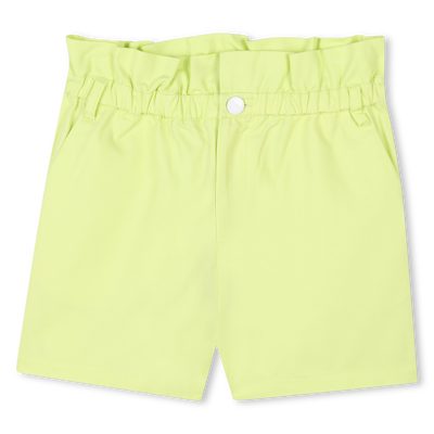 Cotton and linen shorts DKNY GIRL