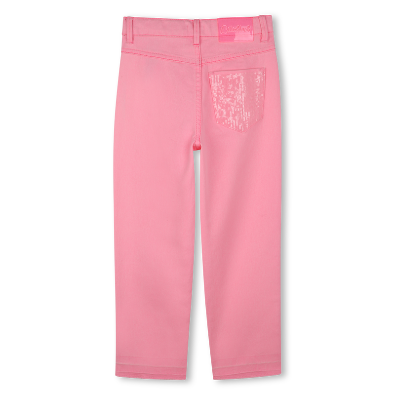 Button-up cotton jeans BILLIEBLUSH 
                        GIRL