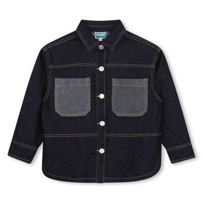 Denim shirt KENZO KIDS BOY