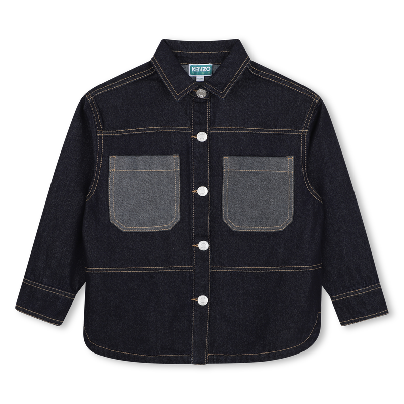 Denim shirt KENZO KIDS 
                        BOY