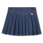 Pleated denim skirt BILLIEBLUSH 
                    GIRL